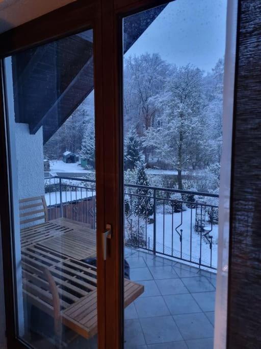 Gemuetliche Wohnung Am Waldrand Thierhaupten Bagian luar foto